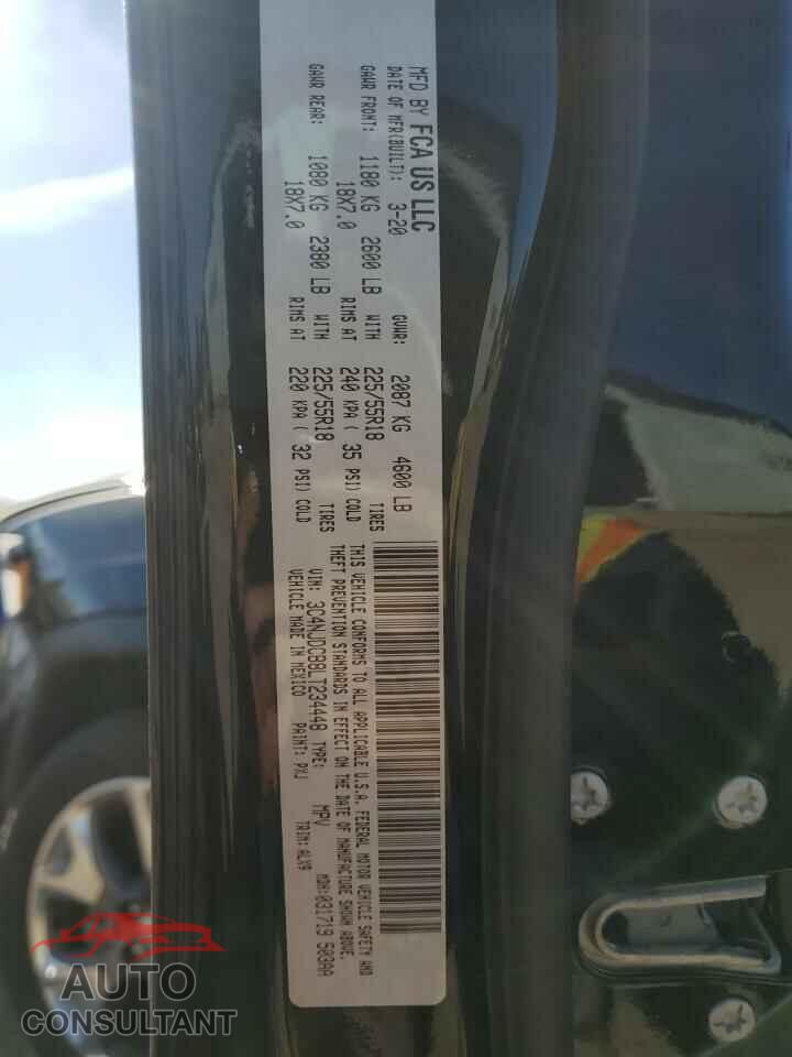 JEEP COMPASS 2020 - 3C4NJDCB8LT234448