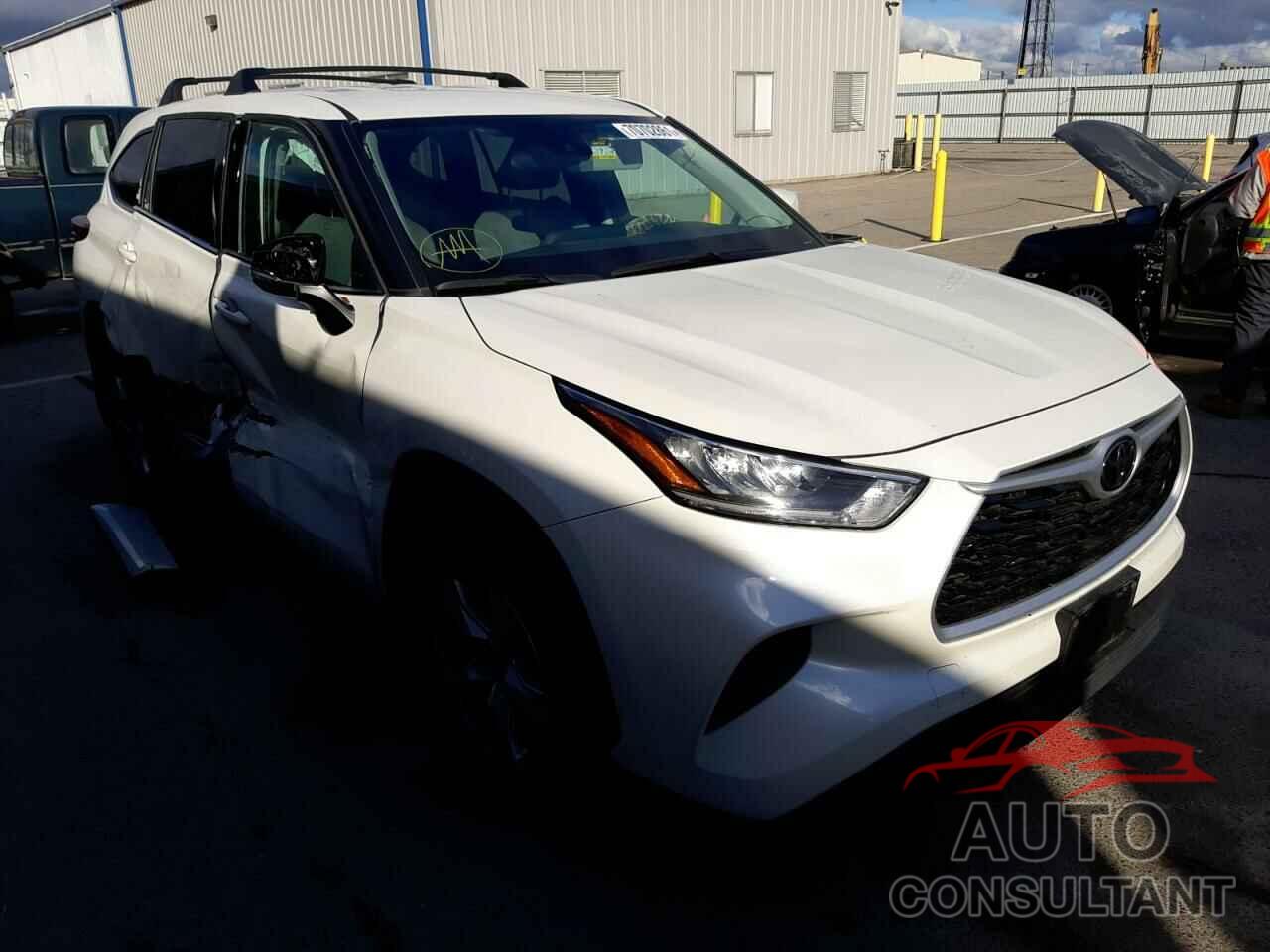 TOYOTA HIGHLANDER 2020 - 5TDCZRBH1LS501023