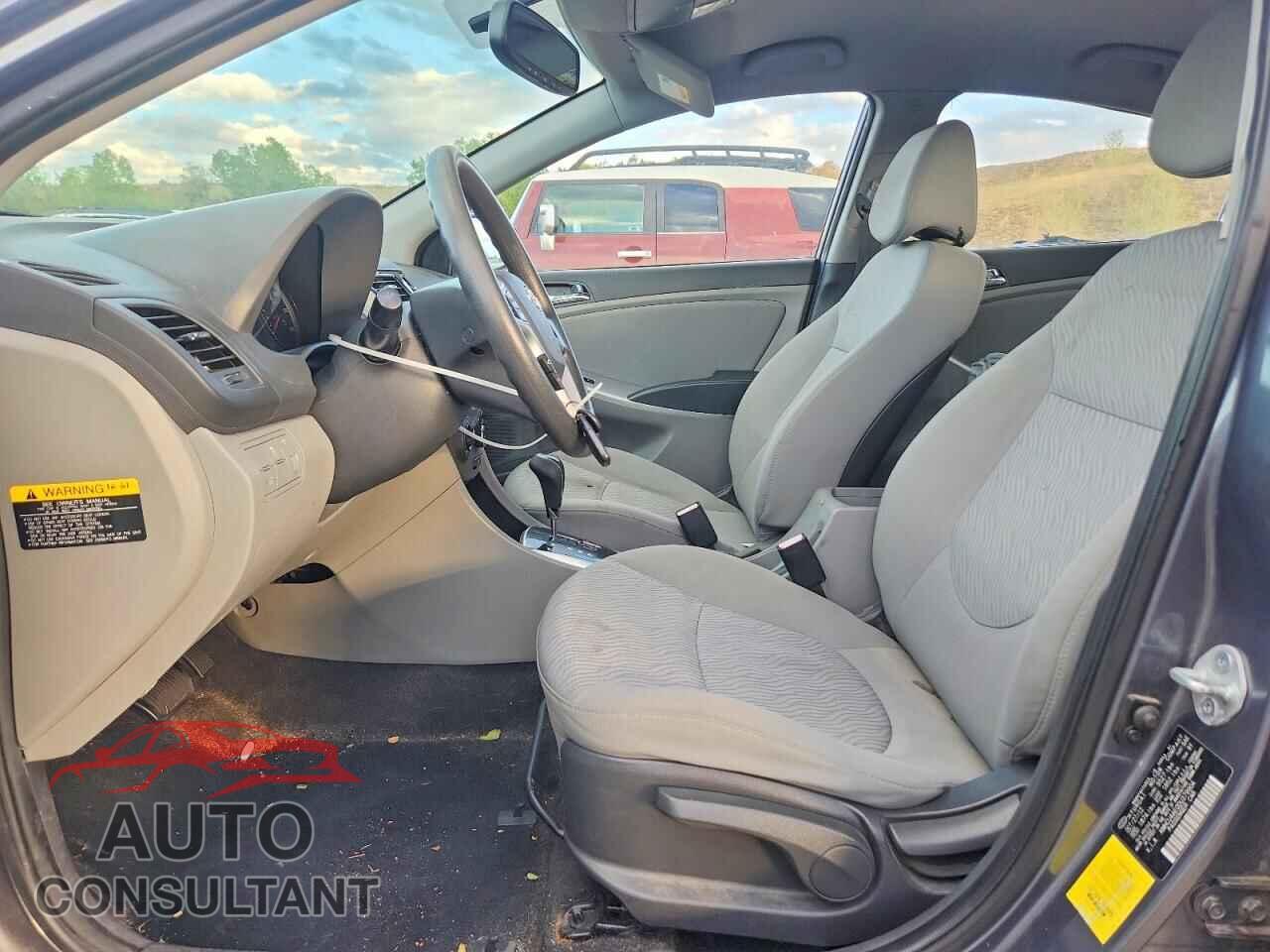 HYUNDAI ACCENT 2013 - KMHCU4AE0DU379904