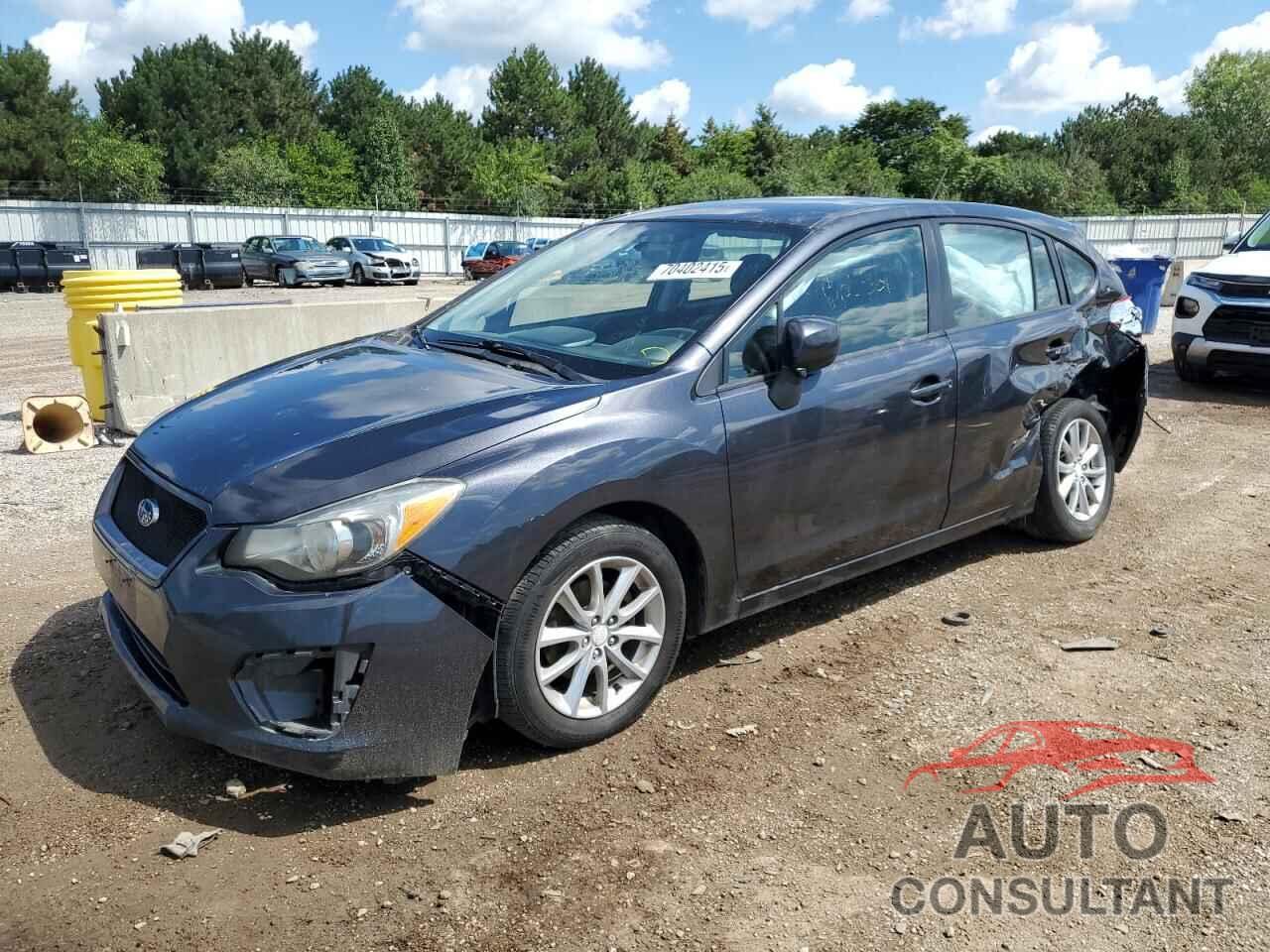 SUBARU IMPREZA 2012 - JF1GPAC68CH210325