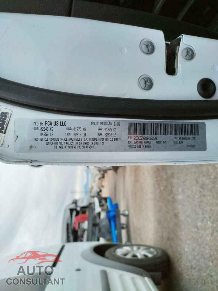 DODGE CHALLENGER 2016 - 2C3CDZAG9GH329548