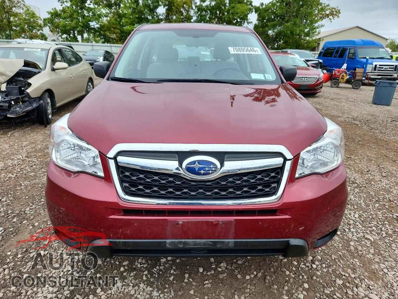 SUBARU FORESTER 2014 - JF2SJAAC0EH471497