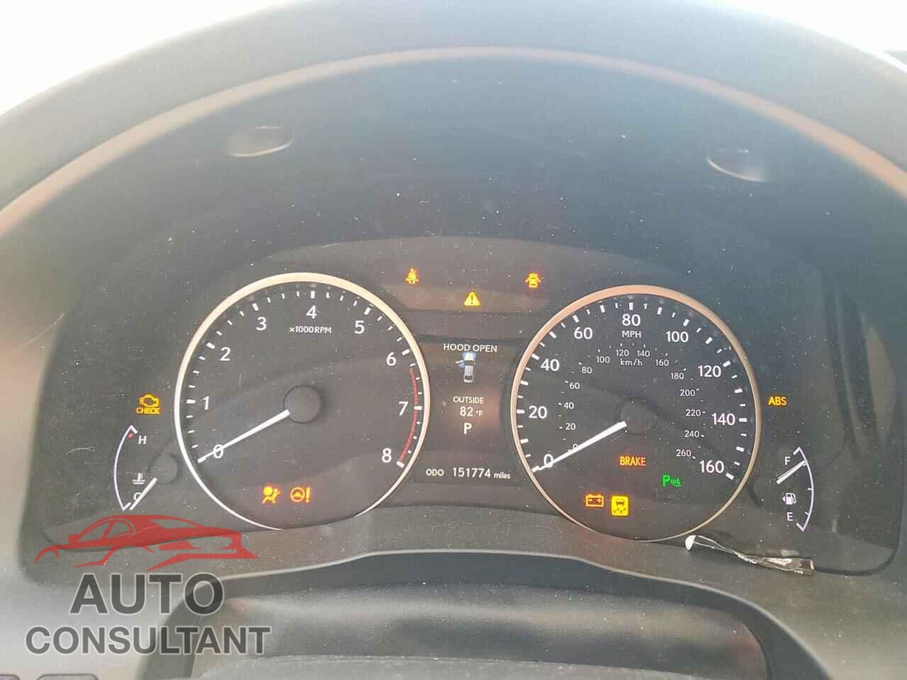 LEXUS ES350 2013 - JTHBK1GG1D2044996