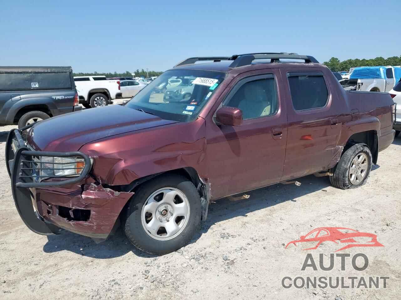 HONDA RIDGELINE 2009 - 5FPYK16469B108562