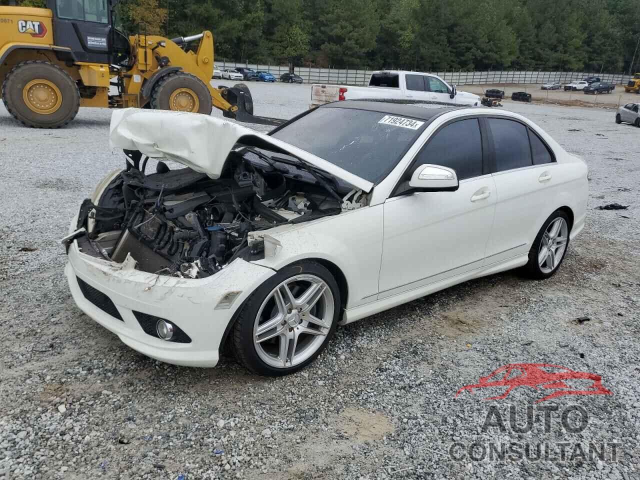 MERCEDES-BENZ C-CLASS 2009 - WDDGF56X89R043711