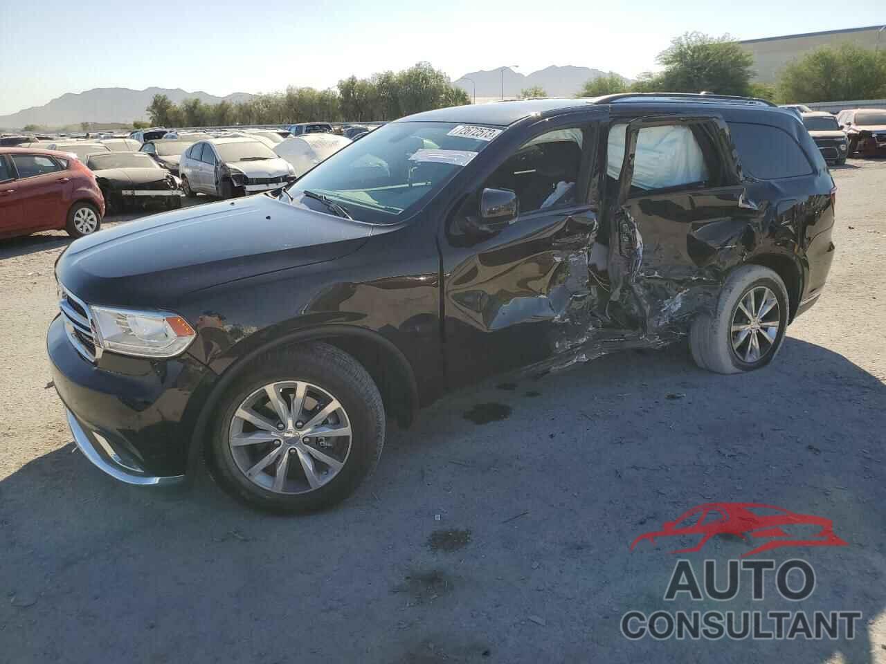 DODGE DURANGO 2016 - 1C4RDHDGXGC346437