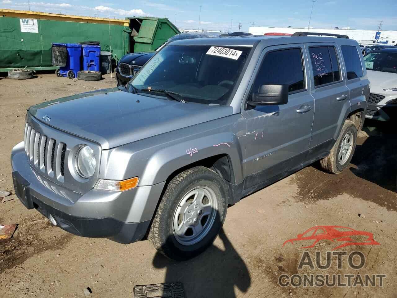 JEEP PATRIOT 2016 - 1C4NJRBB1GD712493