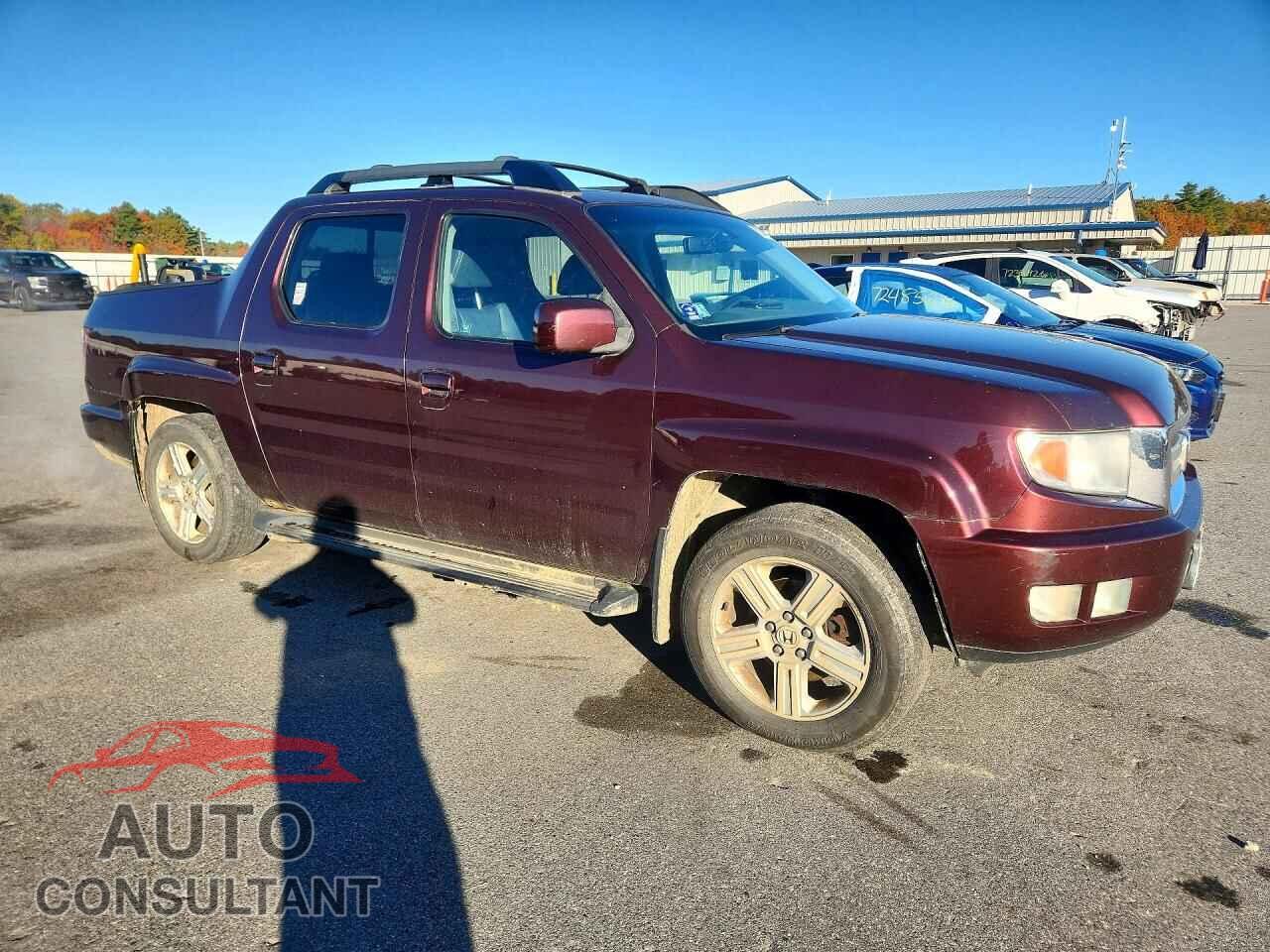 HONDA RIDGELINE 2010 - 5FPYK1F53AB005838