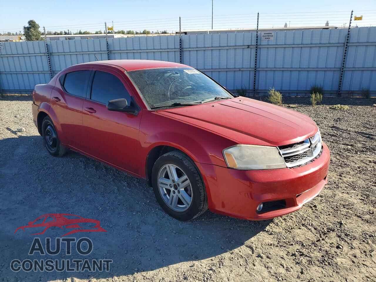 DODGE AVENGER 2013 - 1C3CDZCB1DN746831