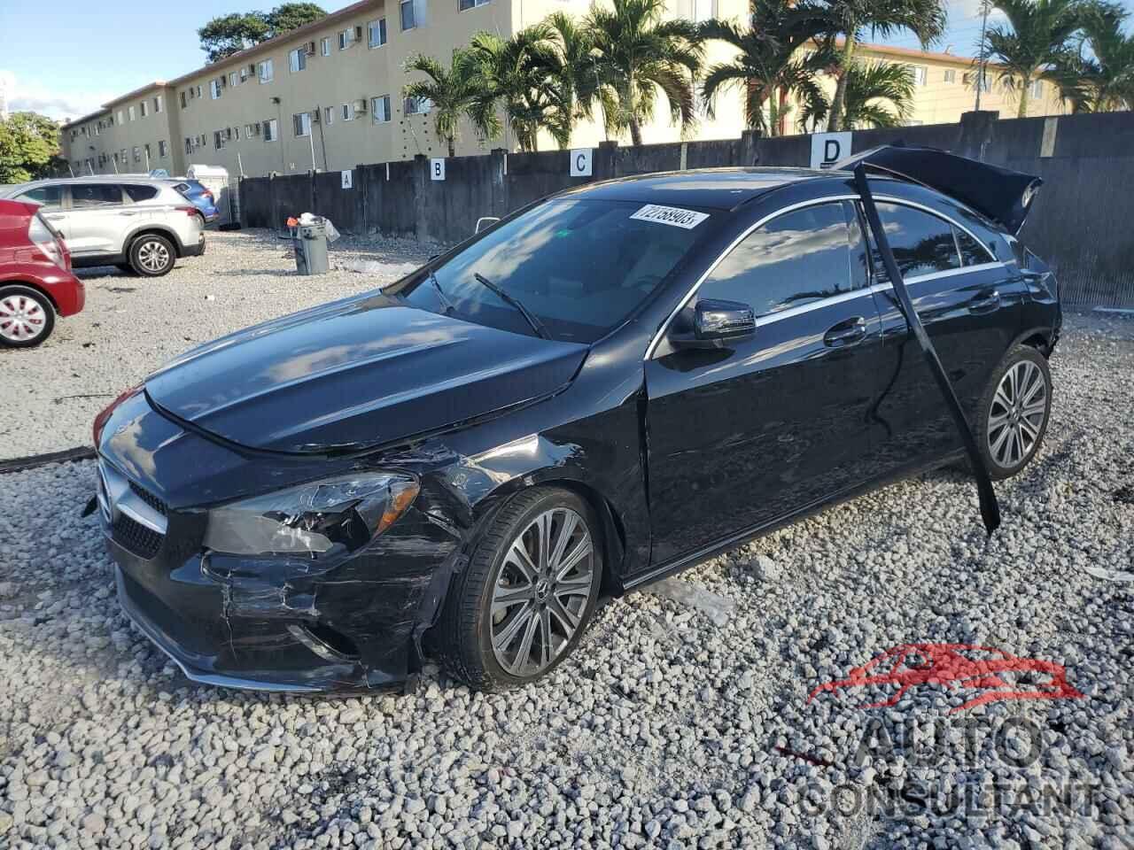 MERCEDES-BENZ CLA-CLASS 2018 - WDDSJ4EB2JN606157