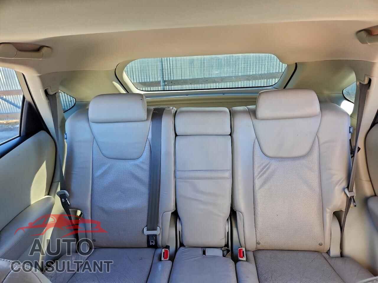 LEXUS RX350 2010 - 2T2BK1BAXAC048302