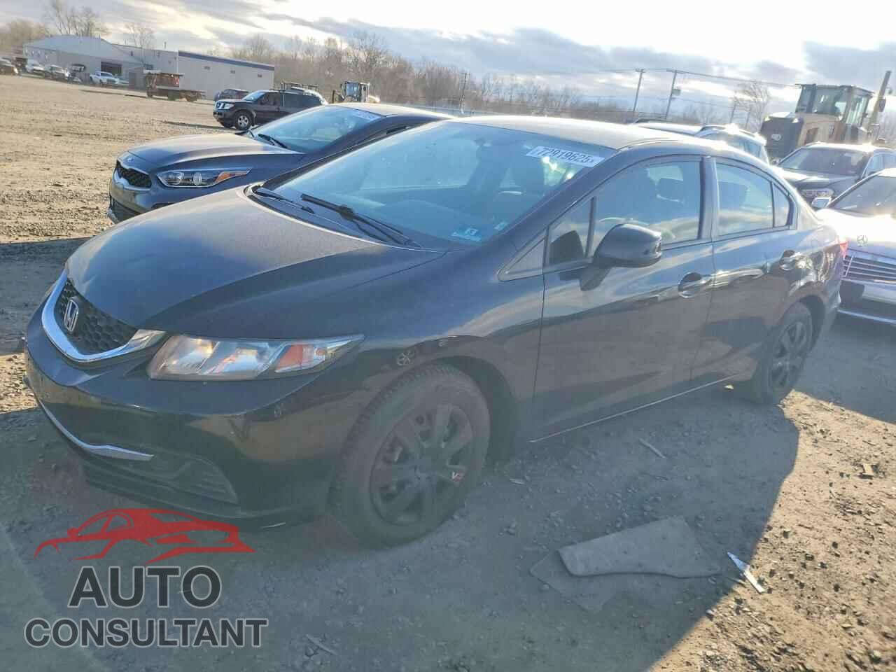 HONDA CIVIC 2013 - 19XFB2F55DE283740