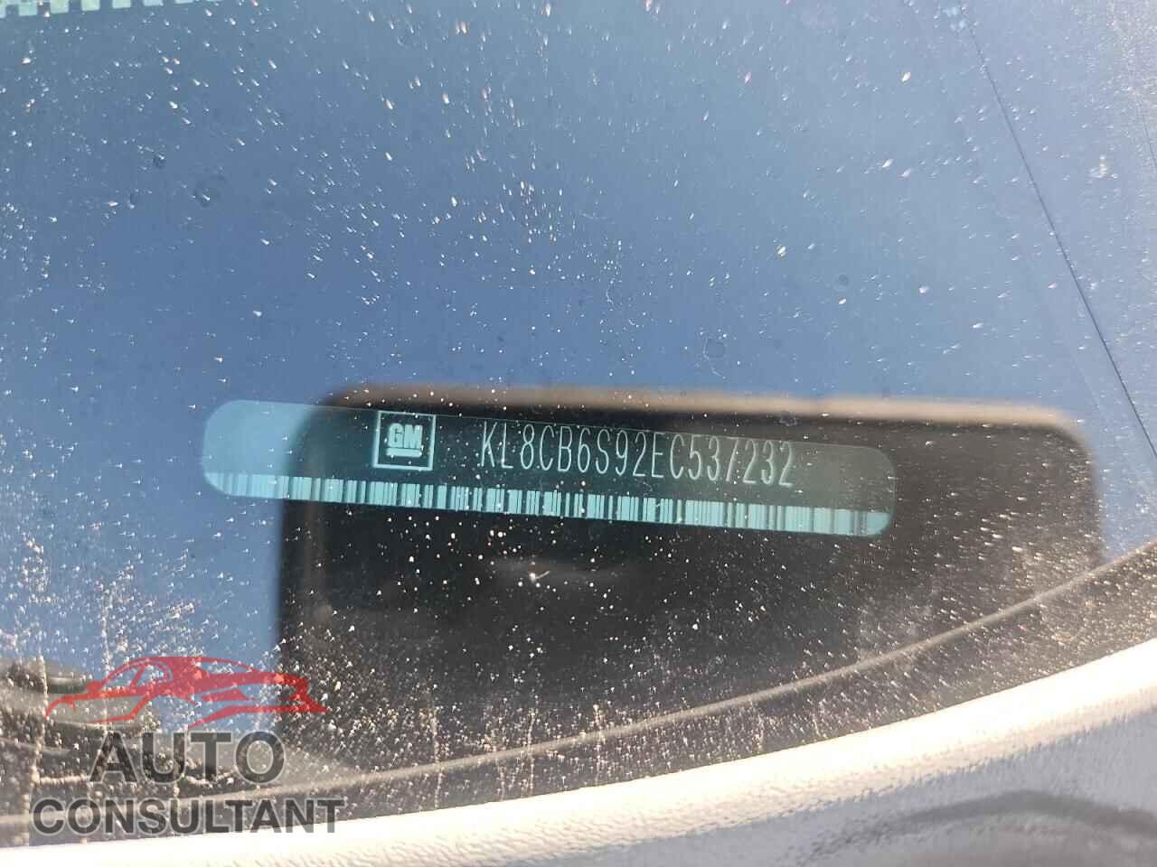 CHEVROLET SPARK LS 2014 - KL8CB6S92EC537232