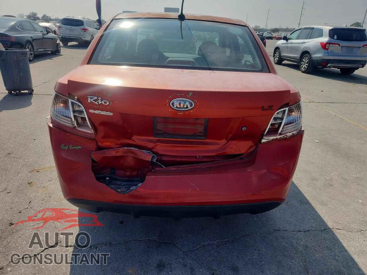 KIA RIO 2011 - KNADH4A33B6954796