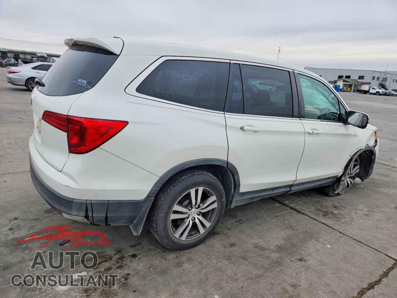 HONDA PILOT 2017 - 5FNYF5H74HB031412