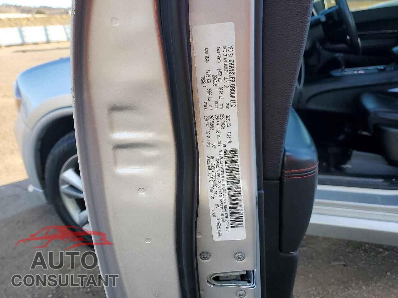 DODGE DURANGO 2012 - 1C4SDJCT9CC330991
