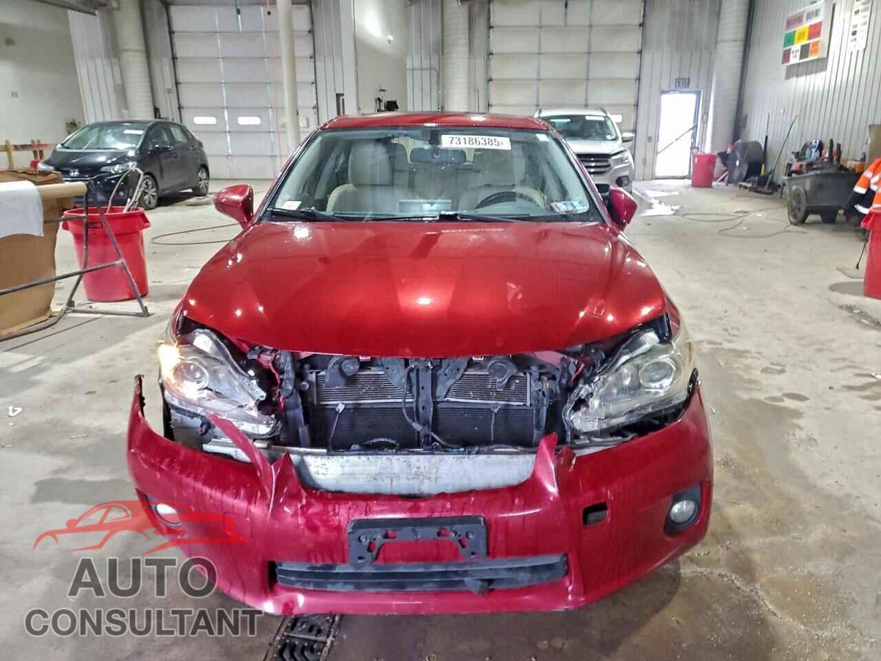 LEXUS CT 200 2012 - JTHKD5BH8C2074688