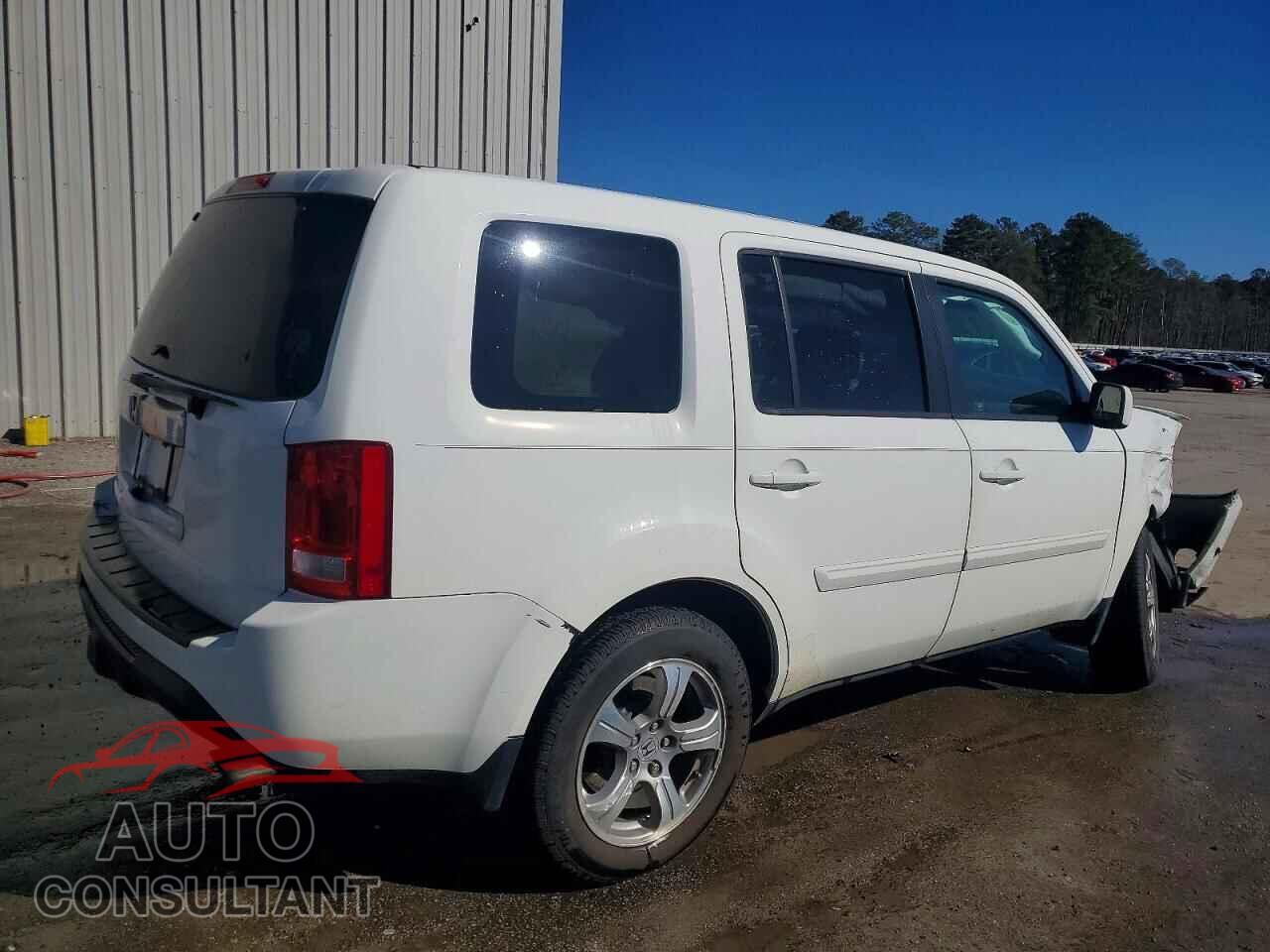 HONDA PILOT 2012 - 5FNYF3H42CB025272