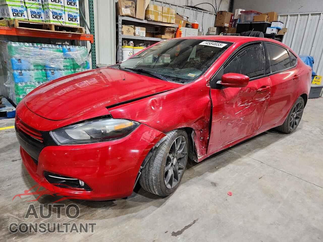 DODGE DART 2013 - 1C3CDFBH9DD134158