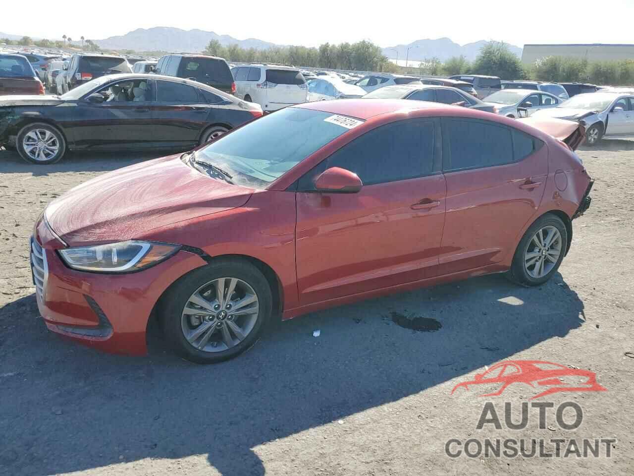 HYUNDAI ELANTRA 2018 - 5NPD84LF3JH330544