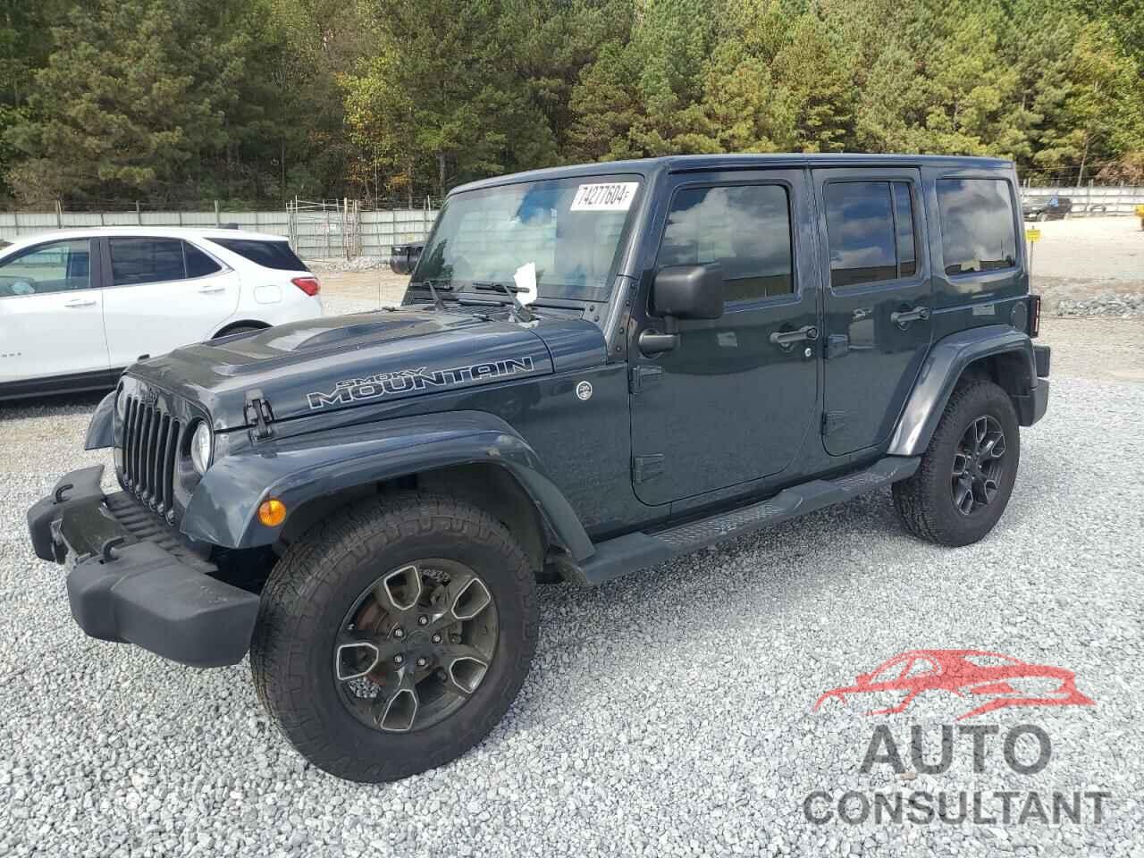 JEEP WRANGLER 2017 - 1C4BJWEG1HL653316