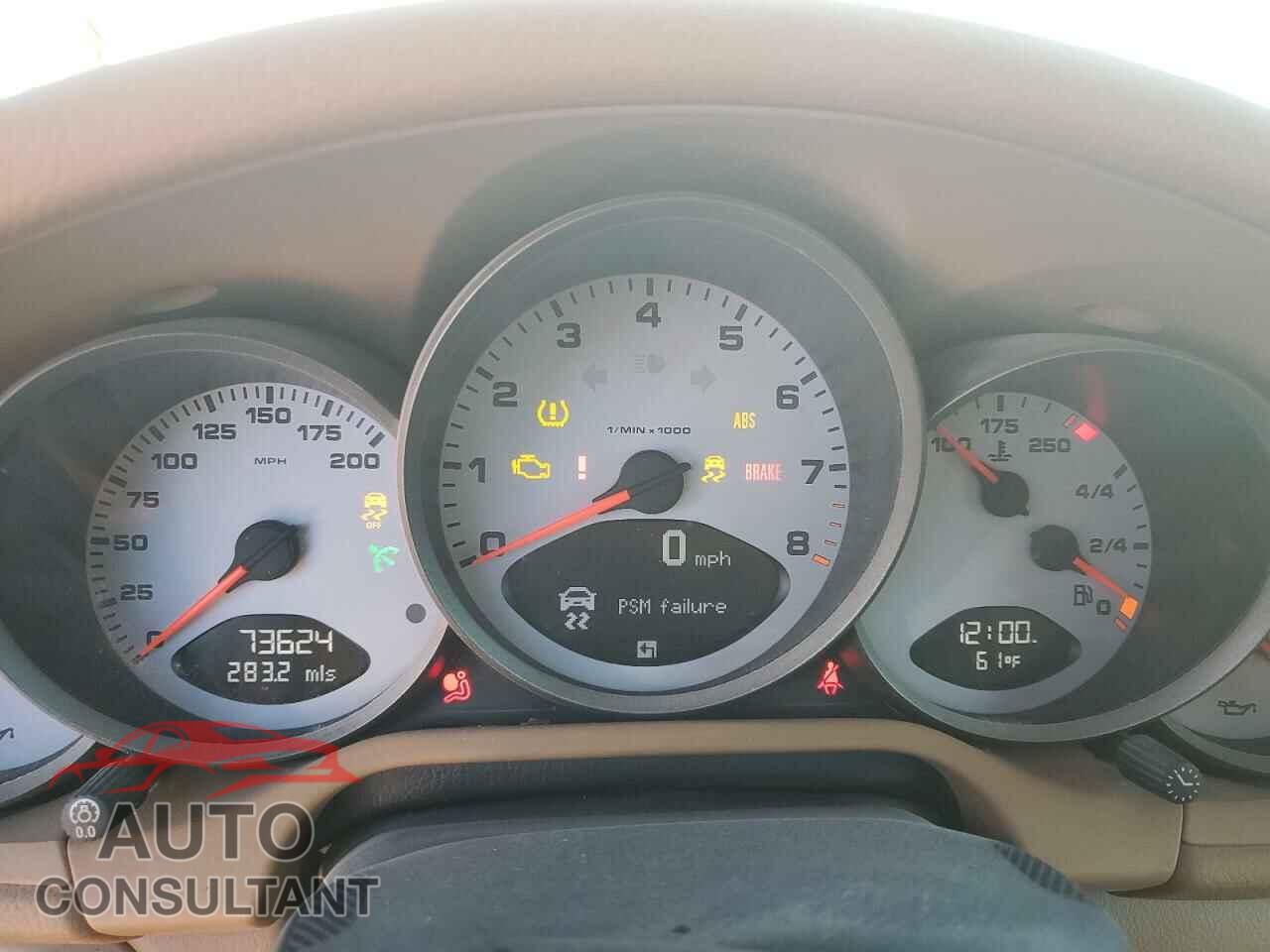 PORSCHE 911 2012 - WP0CB2A98CS754370