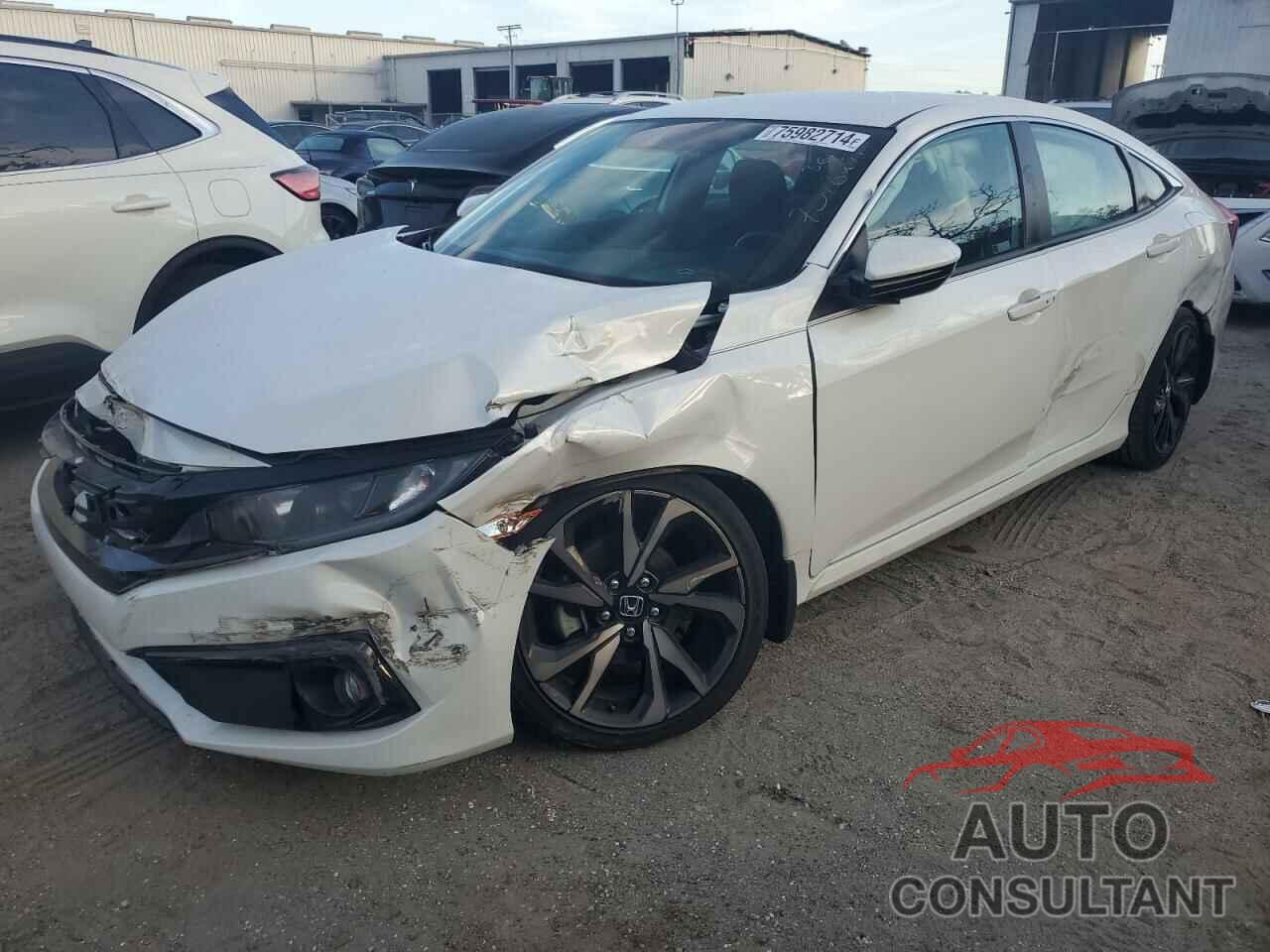 HONDA CIVIC 2021 - 2HGFC2F88MH504437