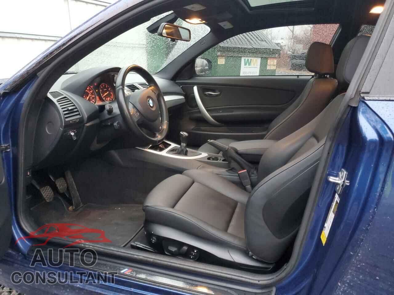BMW 1 SERIES 2013 - WBAUC9C57DVY60214