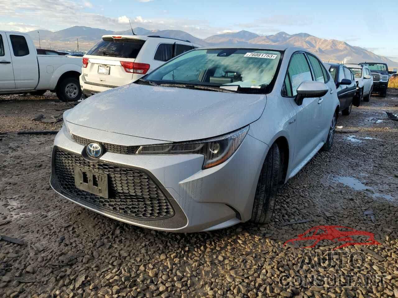 TOYOTA COROLLA 2021 - JTDEAMDE5MJ026237