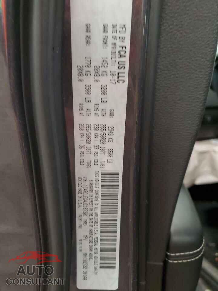 DODGE DURANGO 2018 - 1C4RDJEG4JC187301