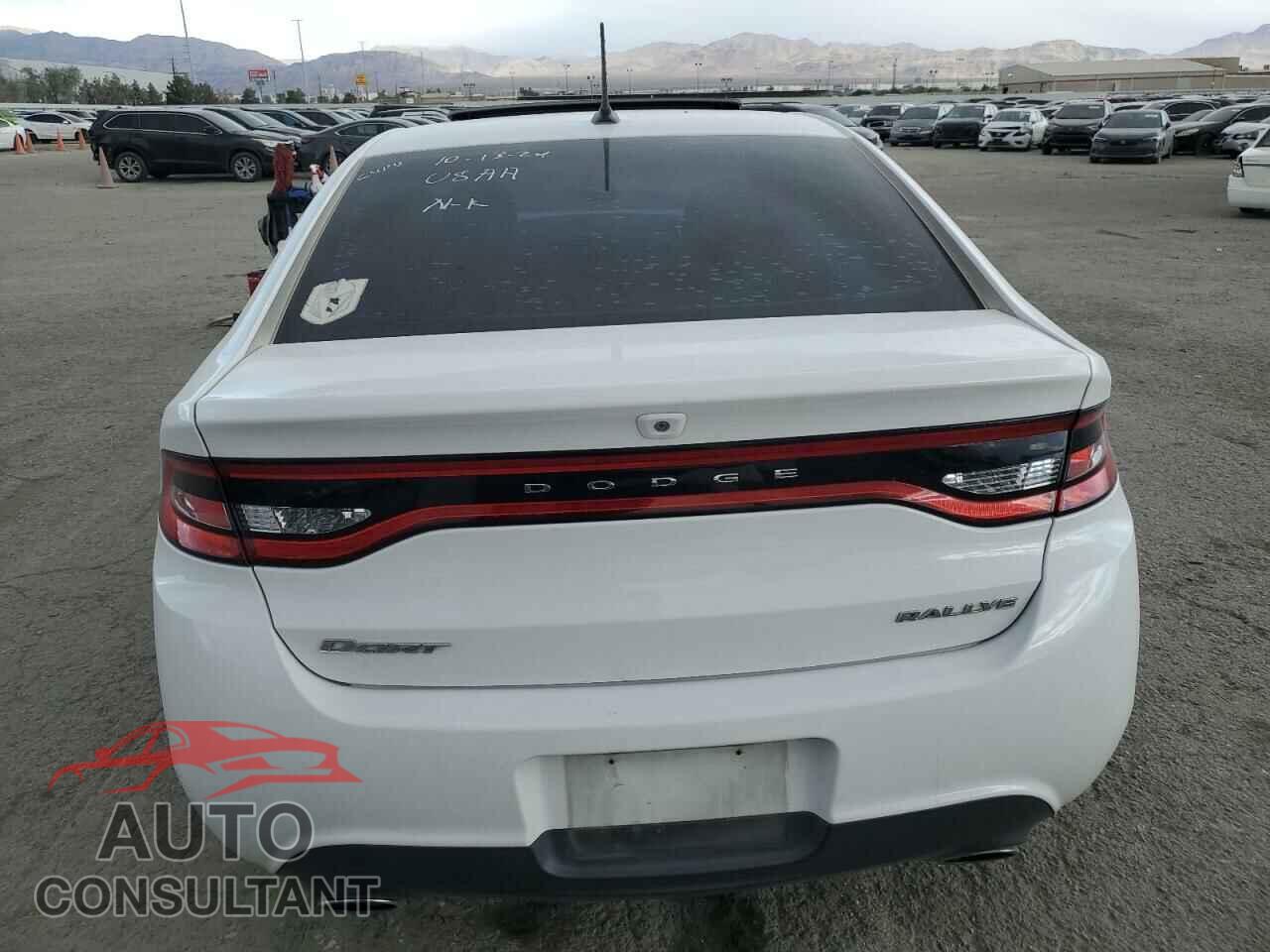 DODGE DART 2015 - 1C3CDFBB0FD225396