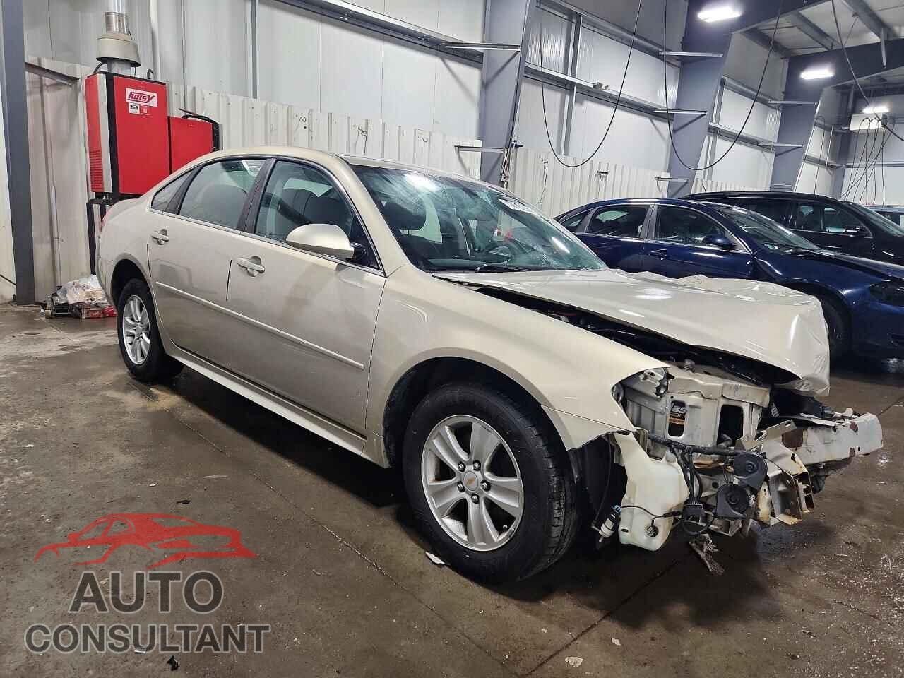 CHEVROLET IMPALA 2012 - 2G1WF5E31C1299671