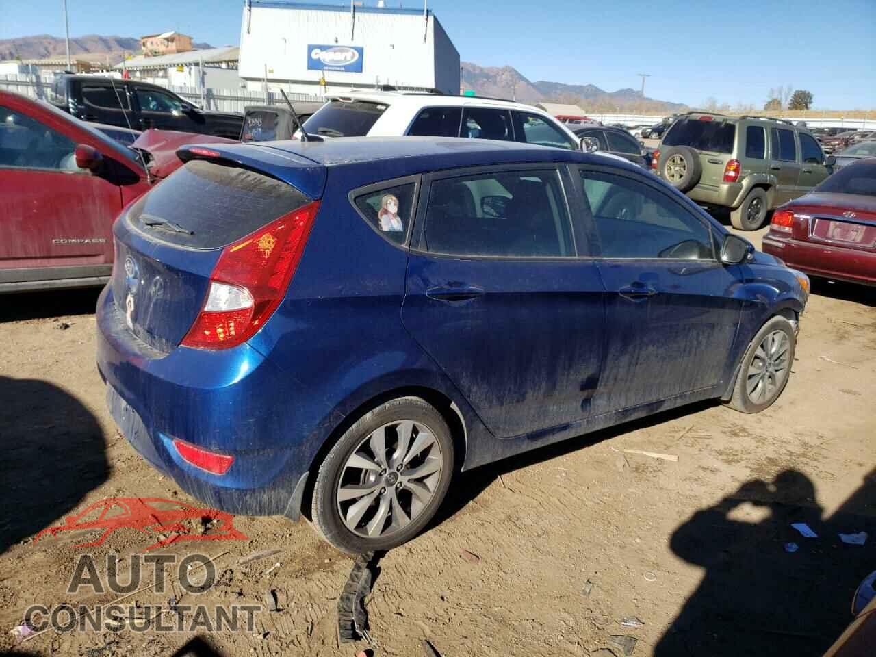 HYUNDAI ACCENT 2017 - KMHCU5AE2HU346589