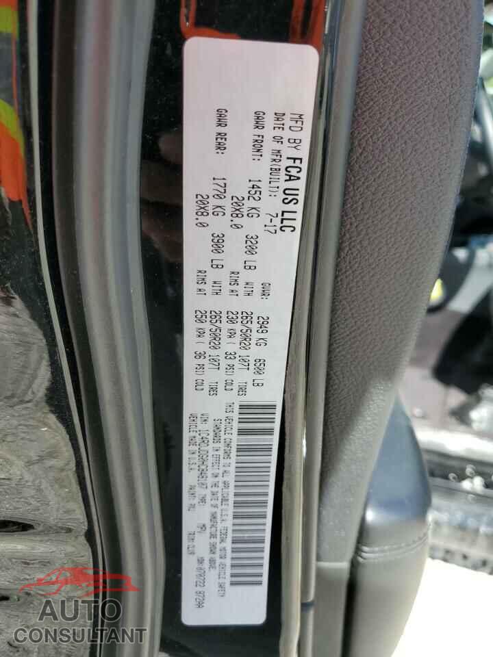 DODGE DURANGO 2017 - 1C4RDJDG0HC848107