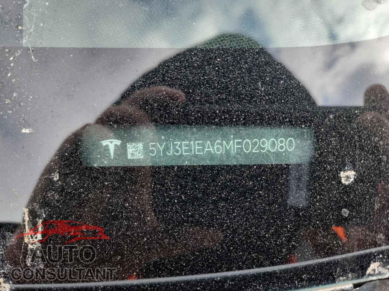 TESLA MODEL 3 2021 - 5YJ3E1EA6MF029080