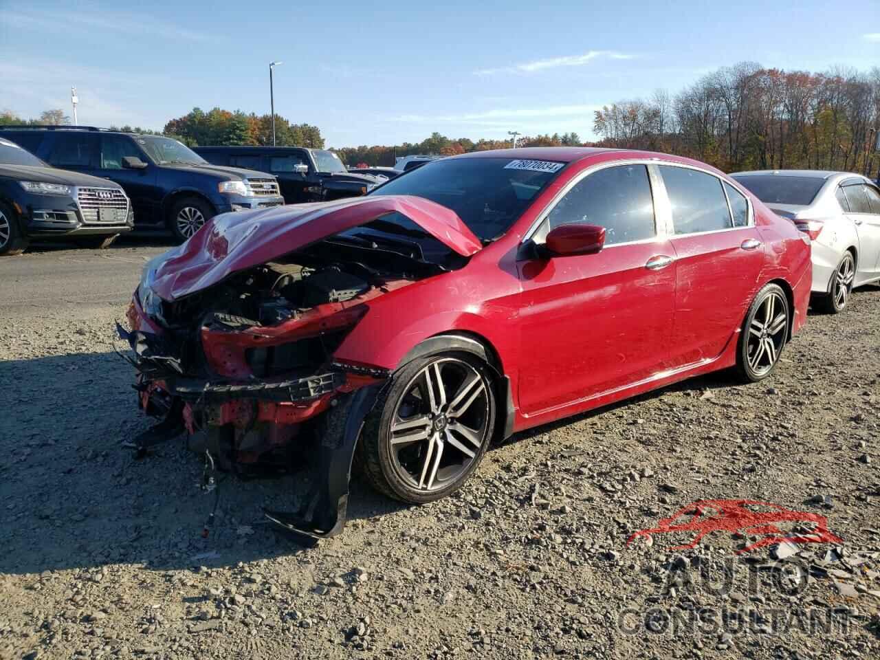 HONDA ACCORD 2017 - 1HGCR2F58HA078275