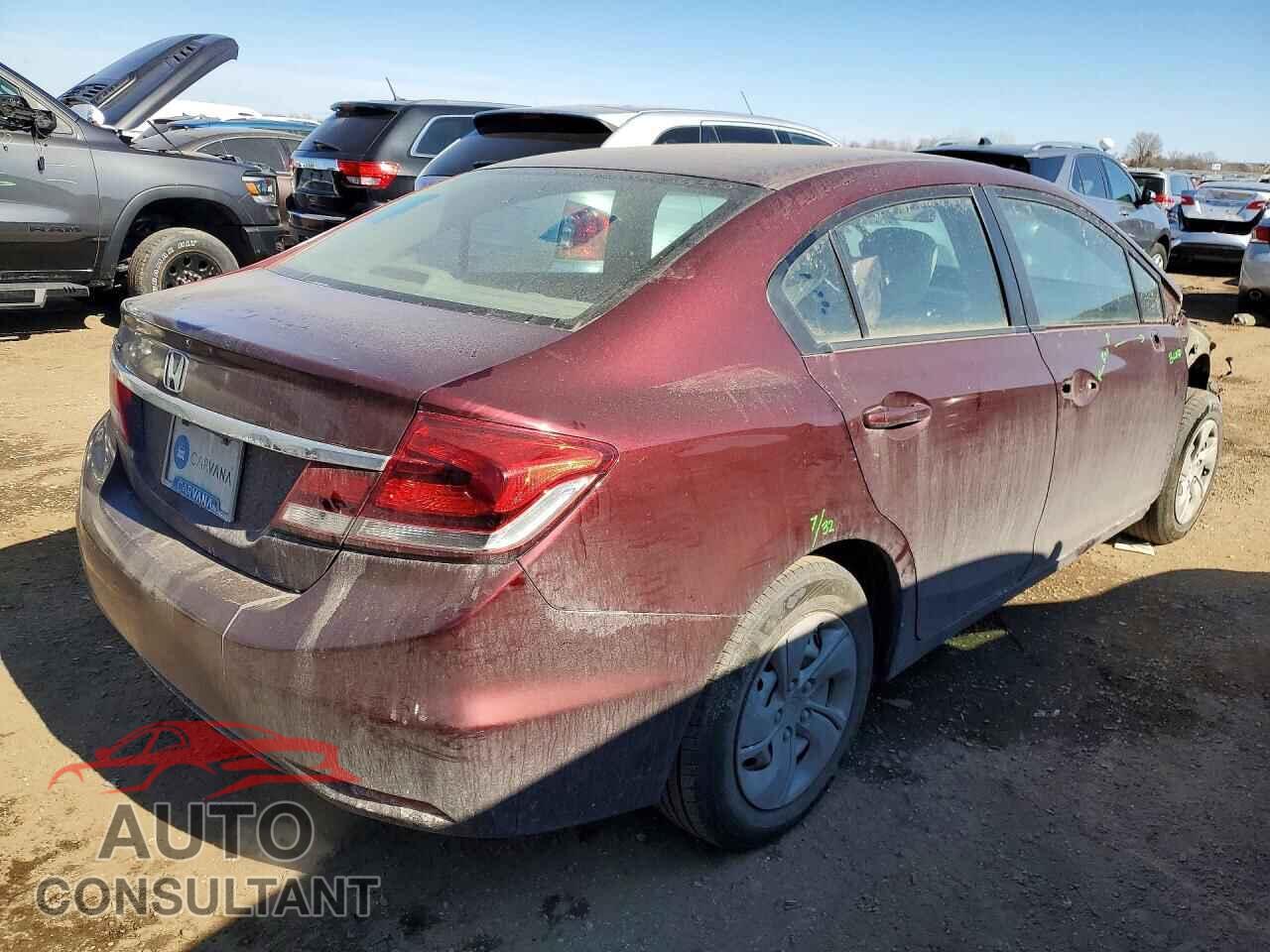 HONDA CIVIC 2014 - 19XFB2F50EE008309