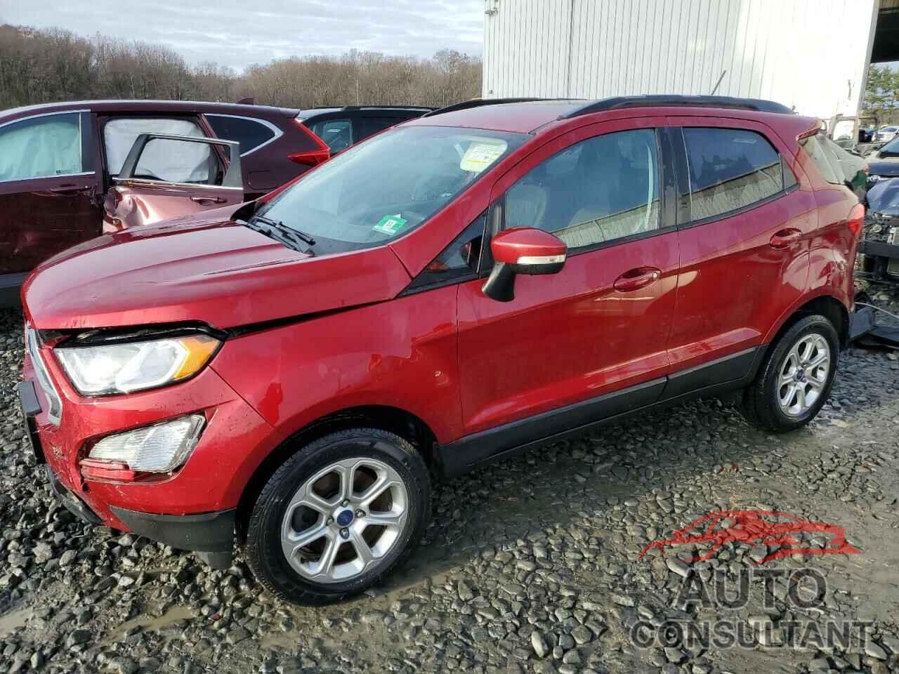 FORD ECOSPORT 2018 - MAJ6P1UL2JC186081