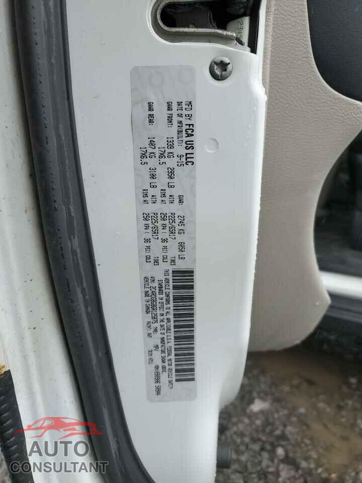DODGE CARAVAN 2016 - 2C4RDGBG8GR125875