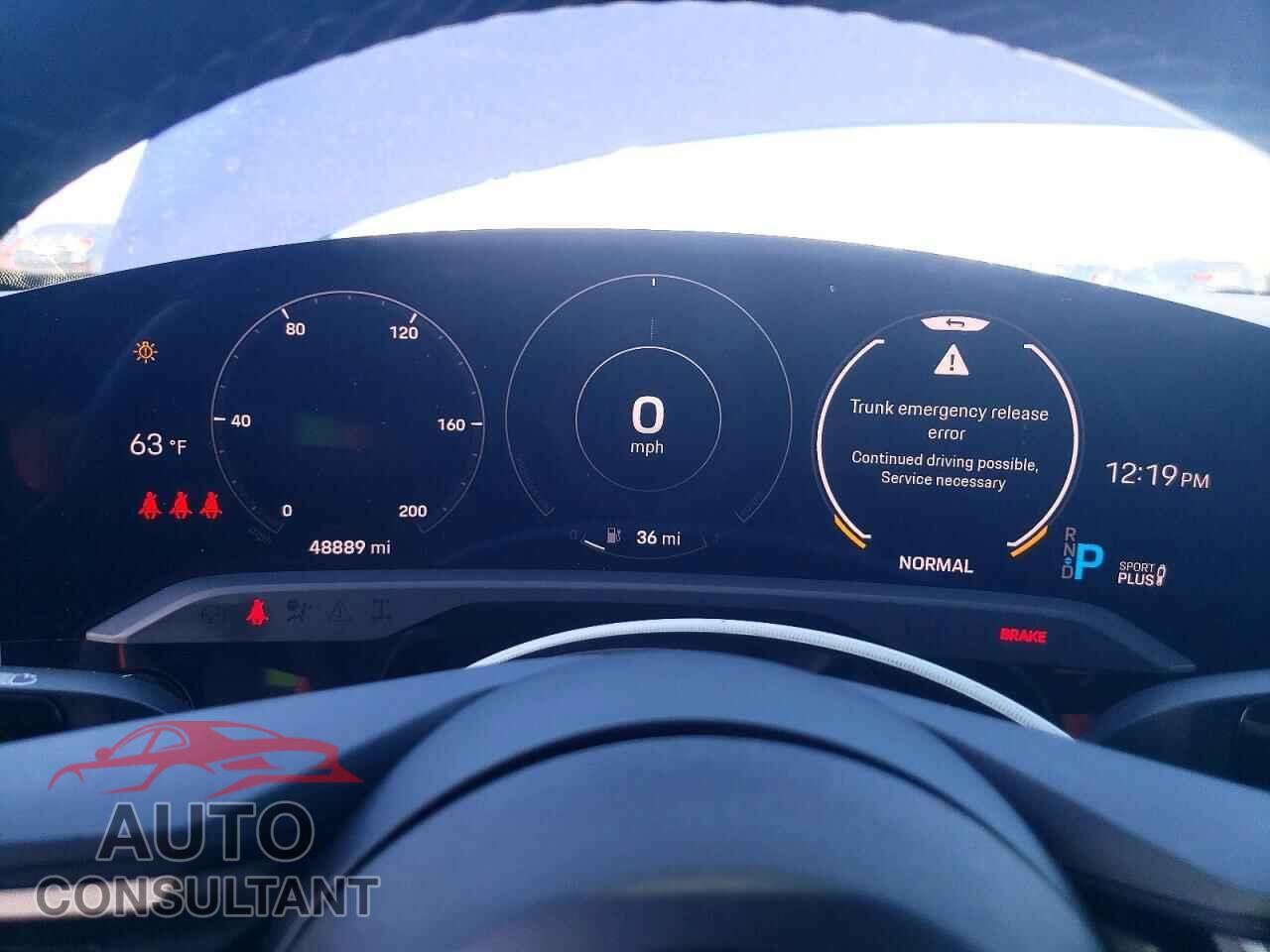 PORSCHE TAYCAN 2021 - WP0AB2Y16MSA43357