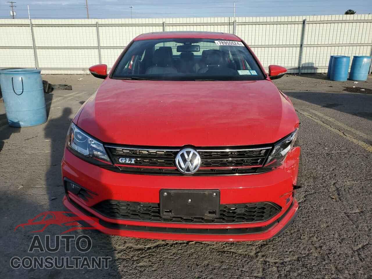 VOLKSWAGEN JETTA 2016 - 3VW5T7AJ2GM222167