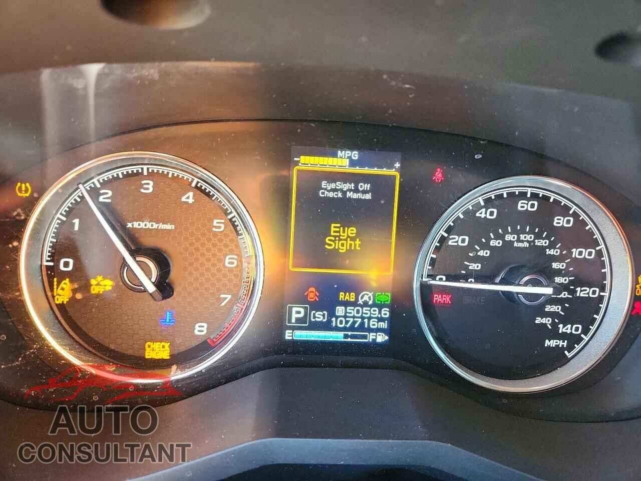 SUBARU FORESTER 2019 - JF2SKAWC2KH502377
