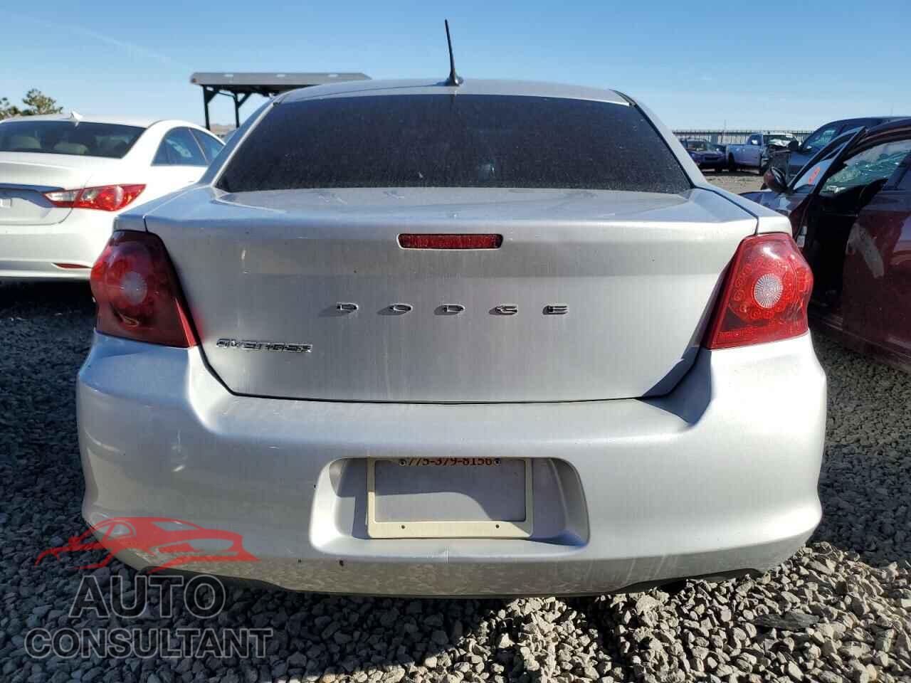 DODGE AVENGER 2012 - 1C3CDZAB2CN293952
