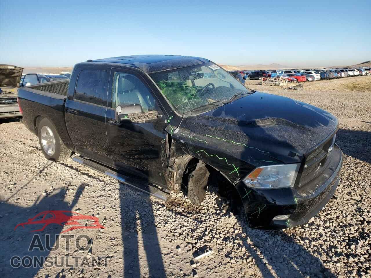 DODGE RAM 1500 2012 - 1C6RD7MTXCS243985