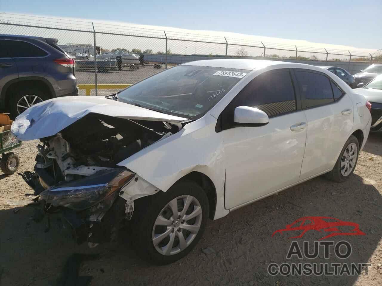 TOYOTA COROLLA 2017 - 2T1BURHE3HC883143
