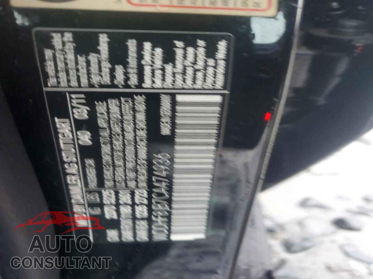 MERCEDES-BENZ E 2012 - WDDHF8JB7CA474936
