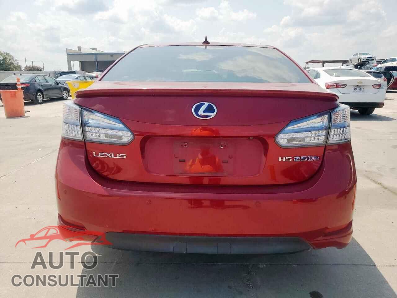 LEXUS HS 2010 - JTHBB1BAXA2017519