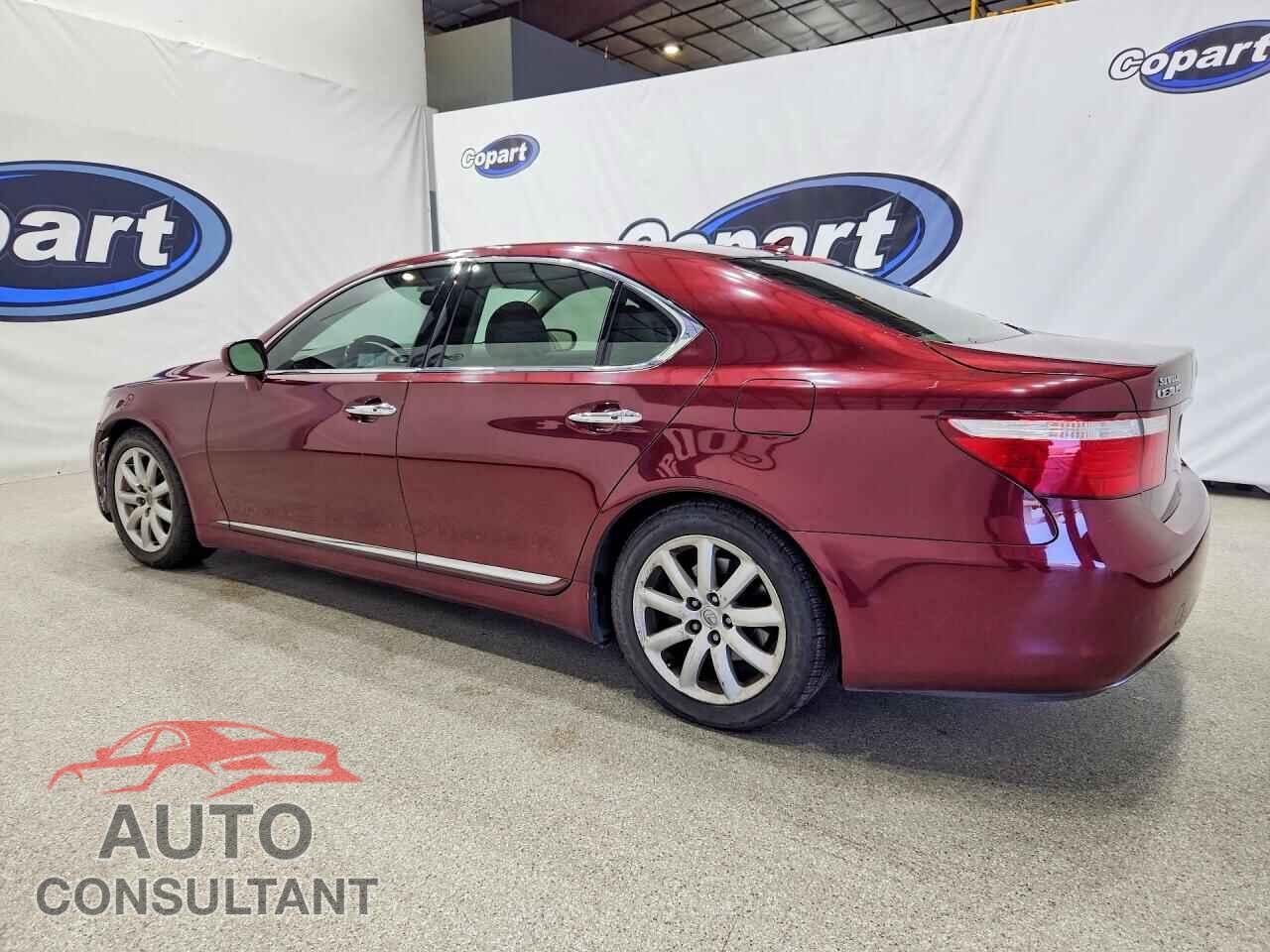 LEXUS LS460 2009 - JTHBL46F395090844