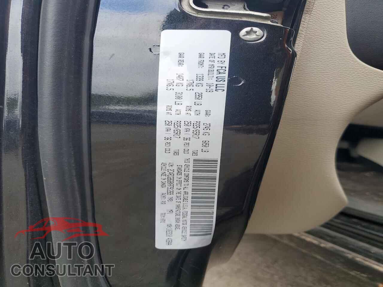 DODGE CARAVAN 2019 - 2C4RDGBG8KR791269