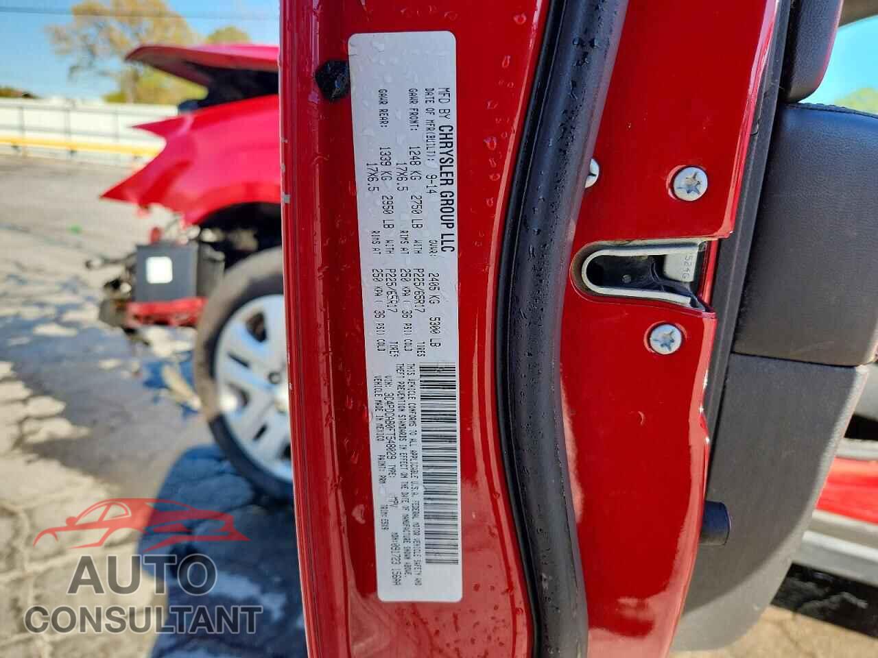 DODGE JOURNEY 2015 - 3C4PDCAB0FT548029